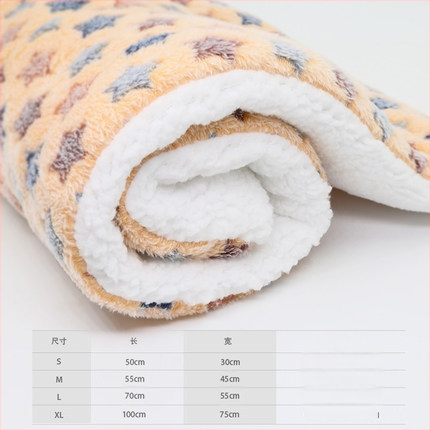 Hartley flanelinis šunų kilimėlis, žieminis miego kilimėlis