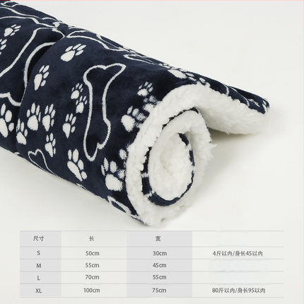 Hartley flanelinis šunų kilimėlis, žieminis miego kilimėlis