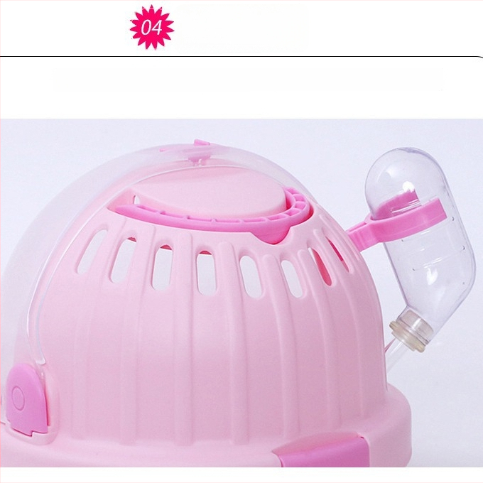 Hamsterio narvas, nešiojamas, kvėpuojantis ir šiltas; Kano plastikas; skirtas hamsters; visoms sezonoms.