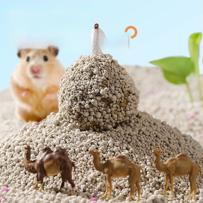 Hamsteri tualeti substraat dezodorant, tolmuvaba, universaalne, kaubamärk Biyi Qi, keskkonnasõbralik deodoriseerimine