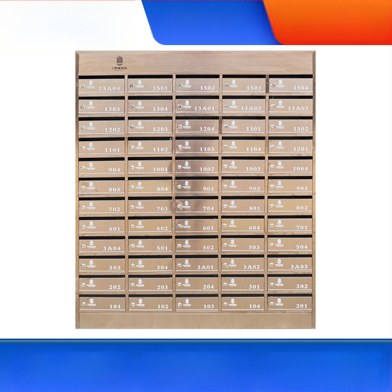 Daugybės skyrių namų pašto dėžutė iš nerūdijančio plieno, modelis zr-018, Zhen Rui, sieninis montavimas vidaus ir lauko naudojimui