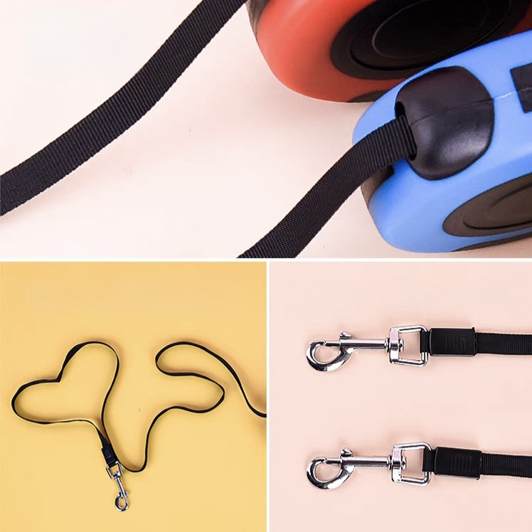 Tagasitõmbuv koera jalutusnöör väikestele ja keskmistele koertele — ABS materjal, automaatne pikkendamine, Xin Chong bränd