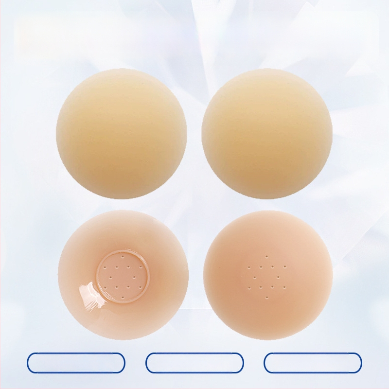 Bijini silikoniniai nipelių uždangalai - ultra ploni, nematomi, kvėpuojantys, blizgūs paviršiai