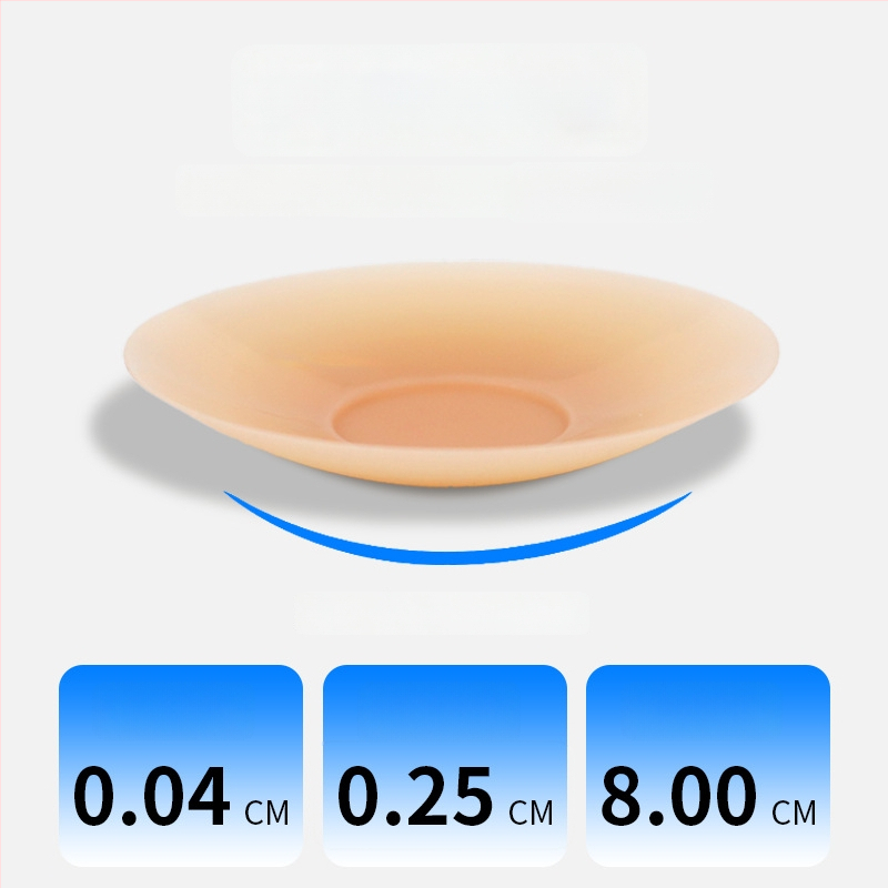Bijini silikoniniai nipelių uždangalai - ultra ploni, nematomi, kvėpuojantys, blizgūs paviršiai