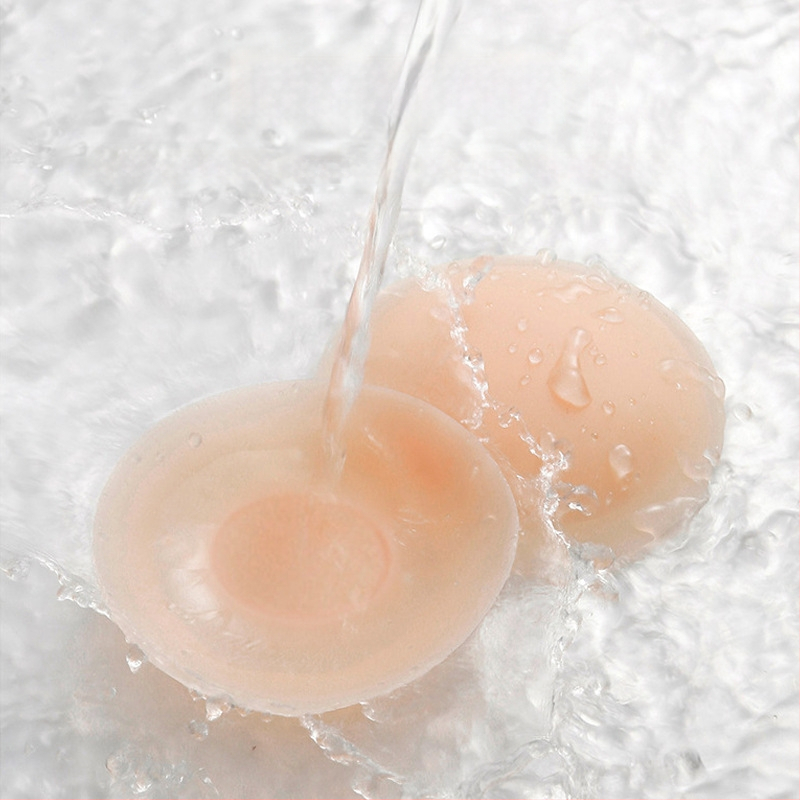 Bijini silikoniniai nipelių uždangalai - ultra ploni, nematomi, kvėpuojantys, blizgūs paviršiai