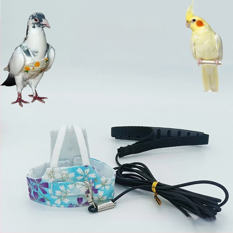 Medvilninė paukščių liemenė — tinkama papūgoms ir kitiems paukščiams; Prekinis ženklas Variety Pet Clothes; Licencijuota privataus ženklo etiketė; Neimportuota