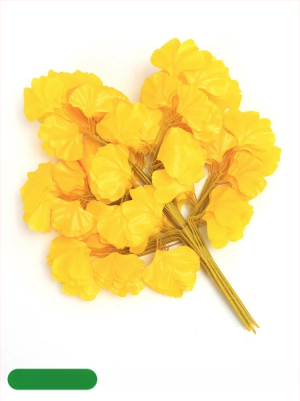 Mākslīgās lapas un zari no zīda ziediem, injekcijas formēšanas konstrukcija, dažādu lapu un zari komplekts, fotogrāfiju rekvizītiem un mājas dekorācijai