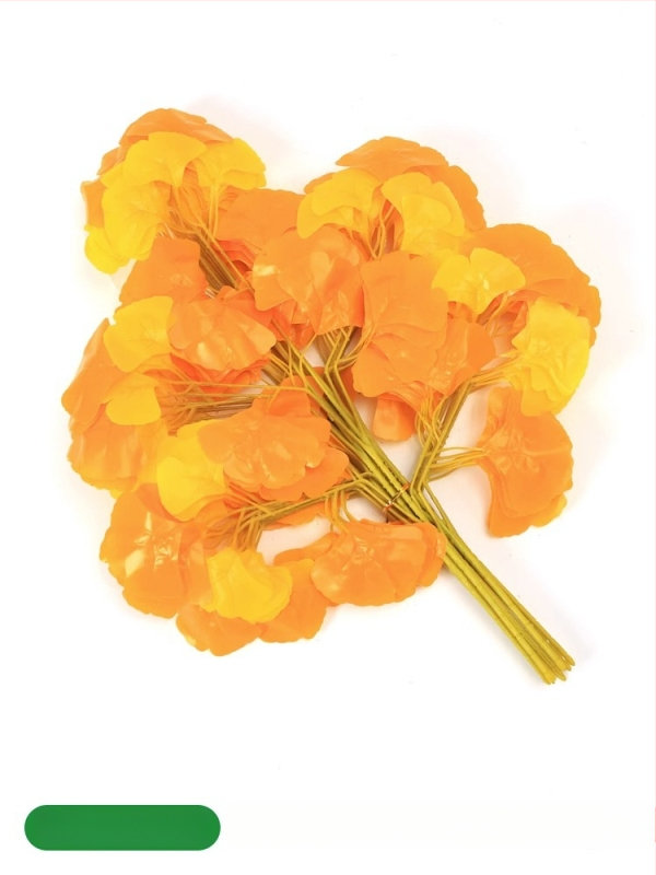 Mākslīgās lapas un zari no zīda ziediem, injekcijas formēšanas konstrukcija, dažādu lapu un zari komplekts, fotogrāfiju rekvizītiem un mājas dekorācijai