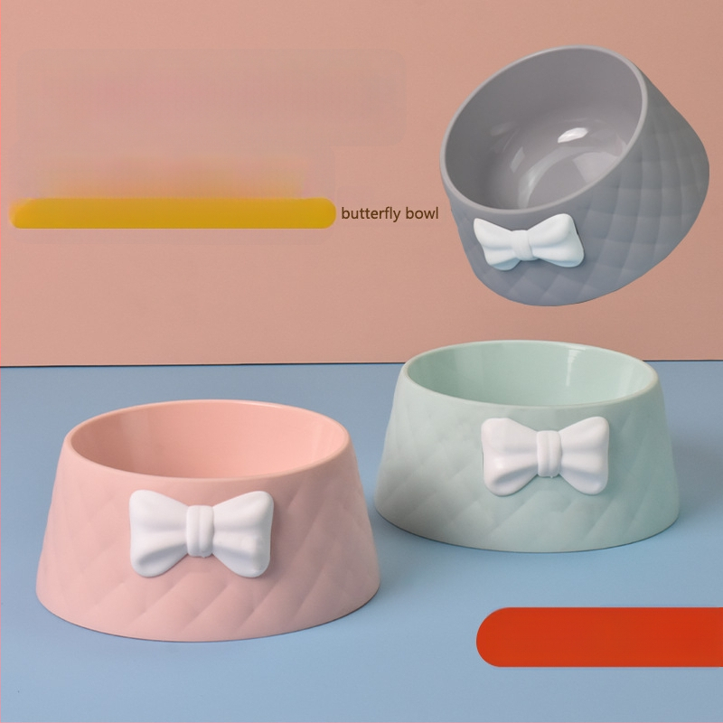 Divu bļodu komplekts suņiem un kaķiem, no plastmasas