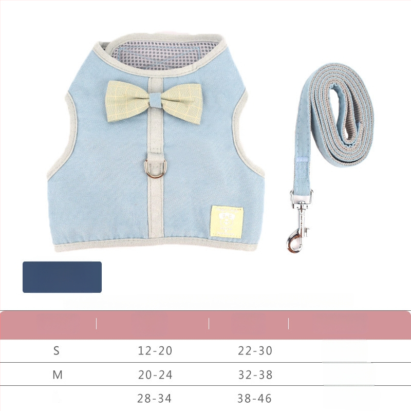 Genius dog liemenės tipo harnas katėms, kvėpuojanti tinklinė medžiaga, audinio traukos diržas