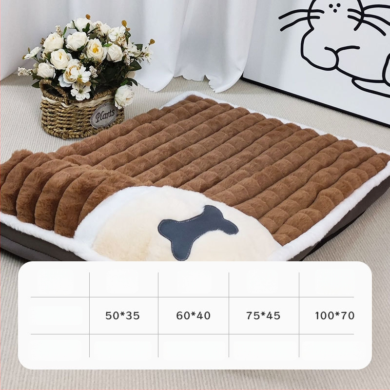 Cyhano kaķu ligzda no auduma, bieza silta guļvieta, noņemama un mazgājama