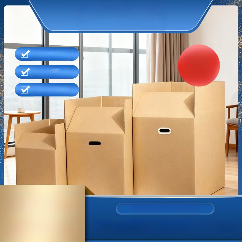 Perkėlimui ir laikymui skirta dėžė su sagte, gofruotas kartonas, itin tvirtas, 230 g/m²