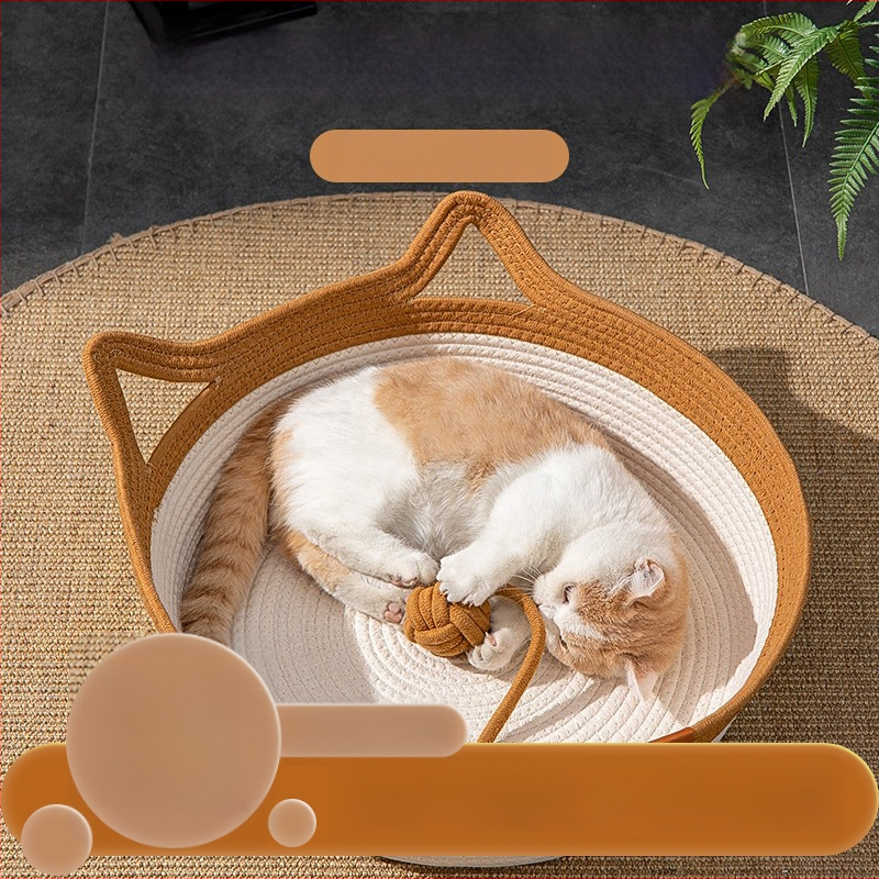 Auduma kaķu ligzda visām sezonām — Zixuan zīmols, izcelsme Anhui, piemērots kaķiem