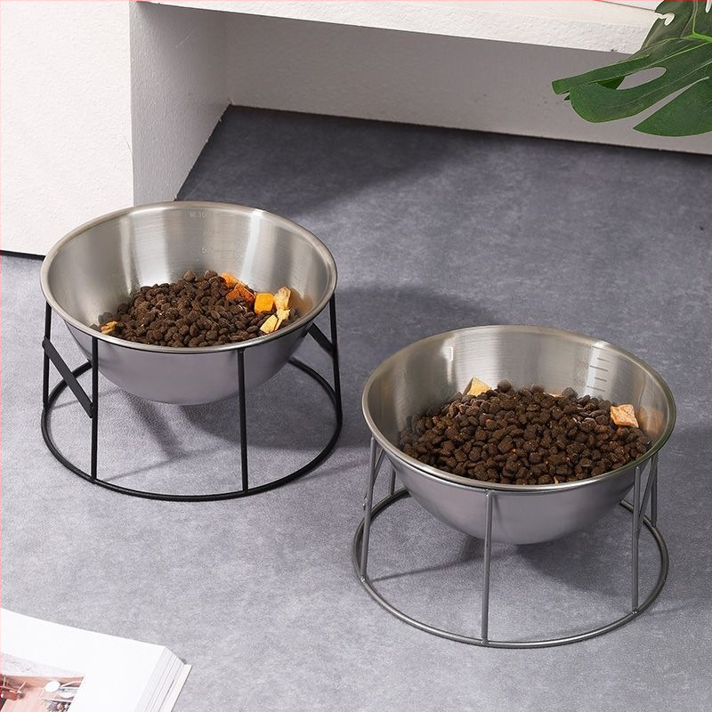 Mājdzīvnieku ēdināšanas trauks pret nolūšanu ar lēnu barošanu — viena bļoda suņiem un kaķiem, GUOJJ