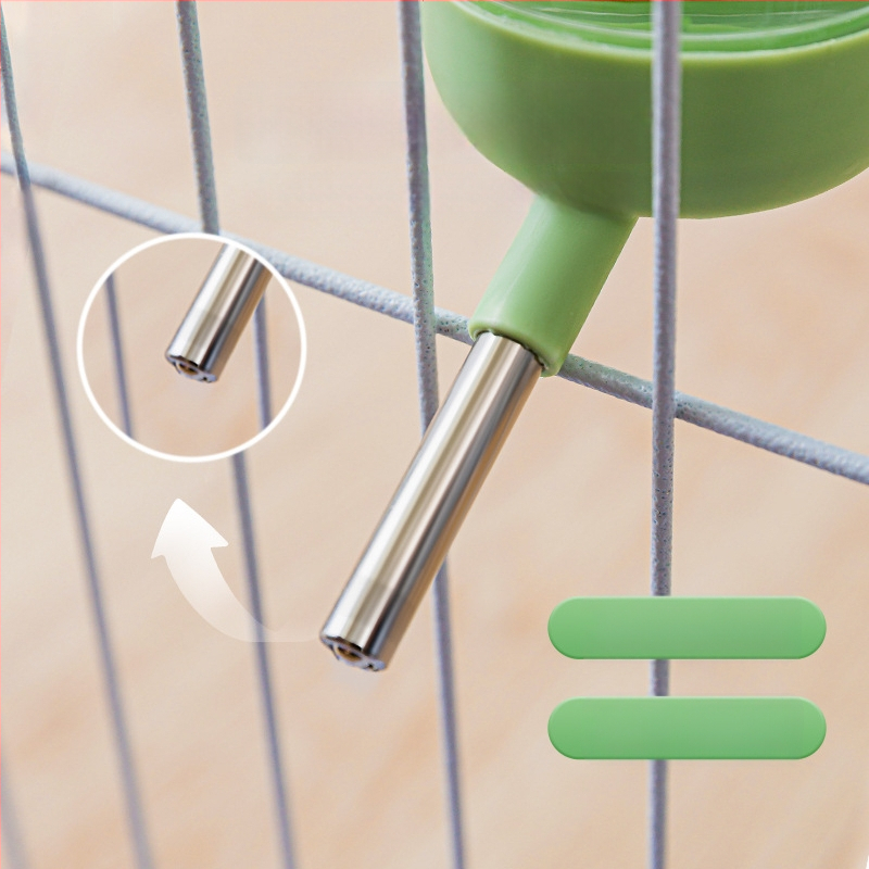 Pakabināms ūdens dozētājs mājdzīvniekiem — piemērots kaķiem un suņiem, bez mitras mutes, PET/PPR/PP materiāli, zīmols Dog, 45 gab. uz kartona