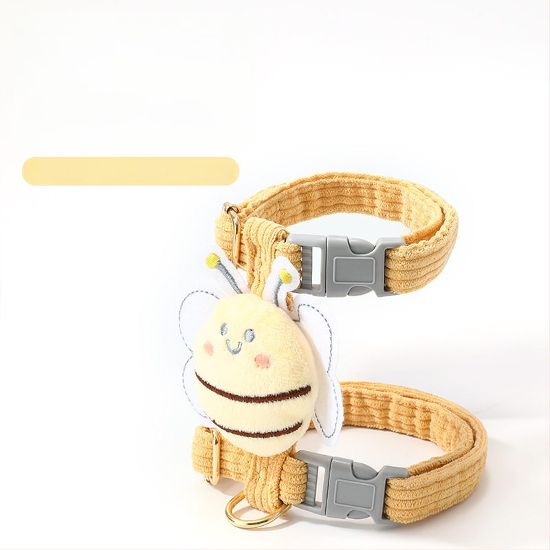 Nailonas katės harnizas su I formos krūtinės diržu, reguliuojamas, neatsukamas pavadėlis, kilmė Yiwu, prekė Jiawang yimiao