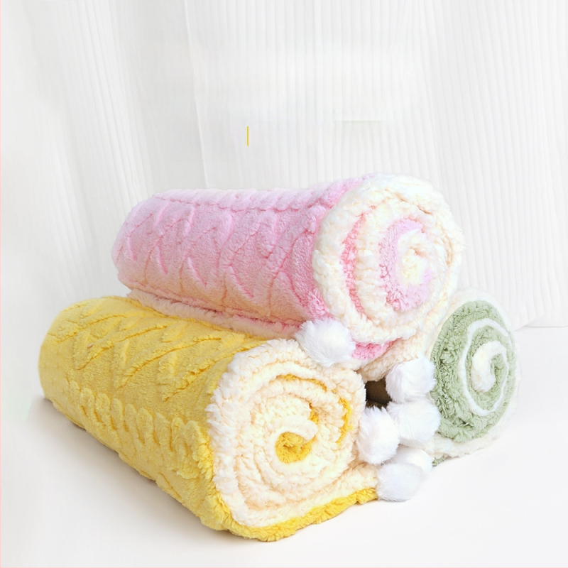 Aihe šunų pledas su sėdėjimo pagalve iš Shu cotton velvet – skalbiama