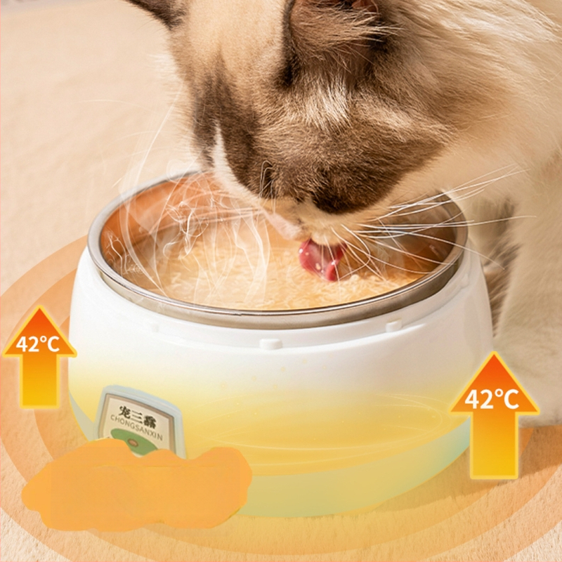 Nerūsējošā tērauda kaķu ūdens dozators ar konstantu temperatūru un ziemas apkuri