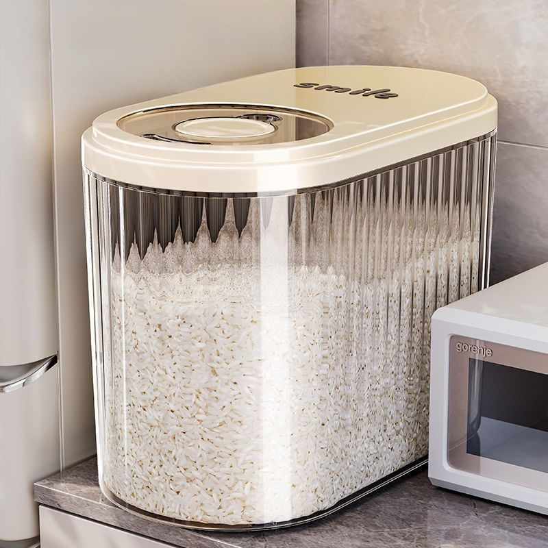 Xingyou ryžių laikymo indas - sandarus, atsparus drėgmei ir kenkėjams, plastikas, japonų stilius