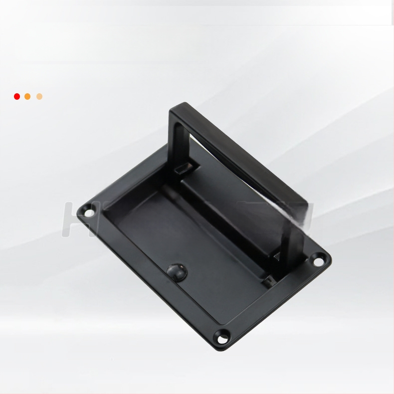 Haitan LS702 Panelinė rankenėlė spintelėms, paslėpta tvirtinimas, cinko lydinys, smėlio chromavimas