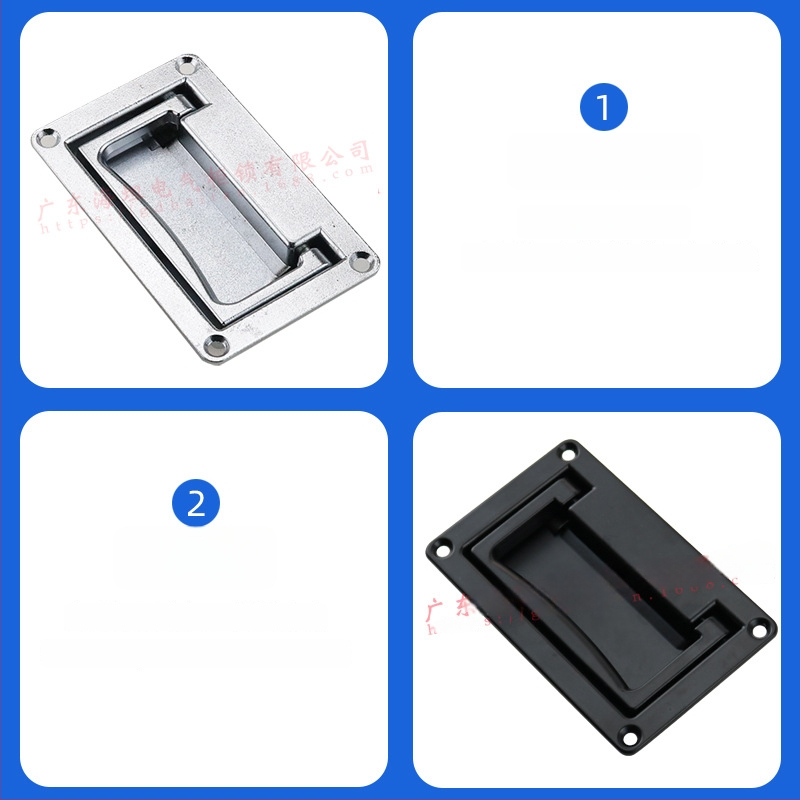 Haitan LS702 Panelinė rankenėlė spintelėms, paslėpta tvirtinimas, cinko lydinys, smėlio chromavimas