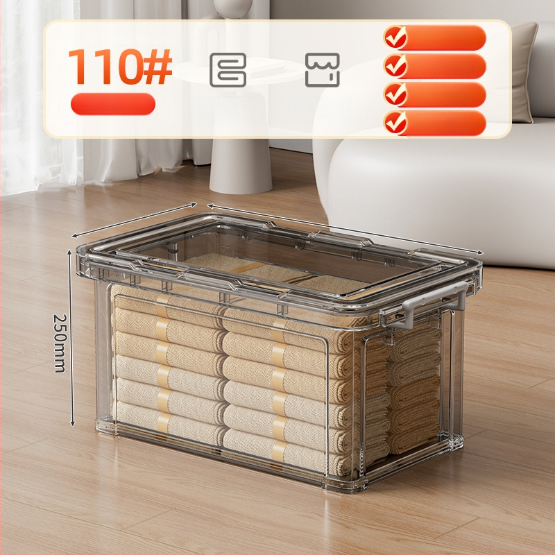 PP laikymo dėžė su ratukais, 30–40 L, nešiojama, paprastas šiuolaikinis dizainas