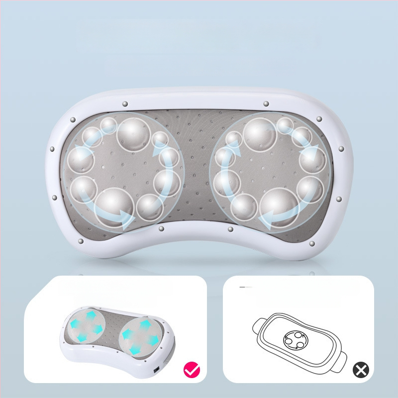 F5 Mājas lietošanai paredzēts divu disku vēdera masieris ar karsto kompresiju un mīcīšanu, strāvas padeve no tīkla, vadība ar pogu, gudrs taimeris