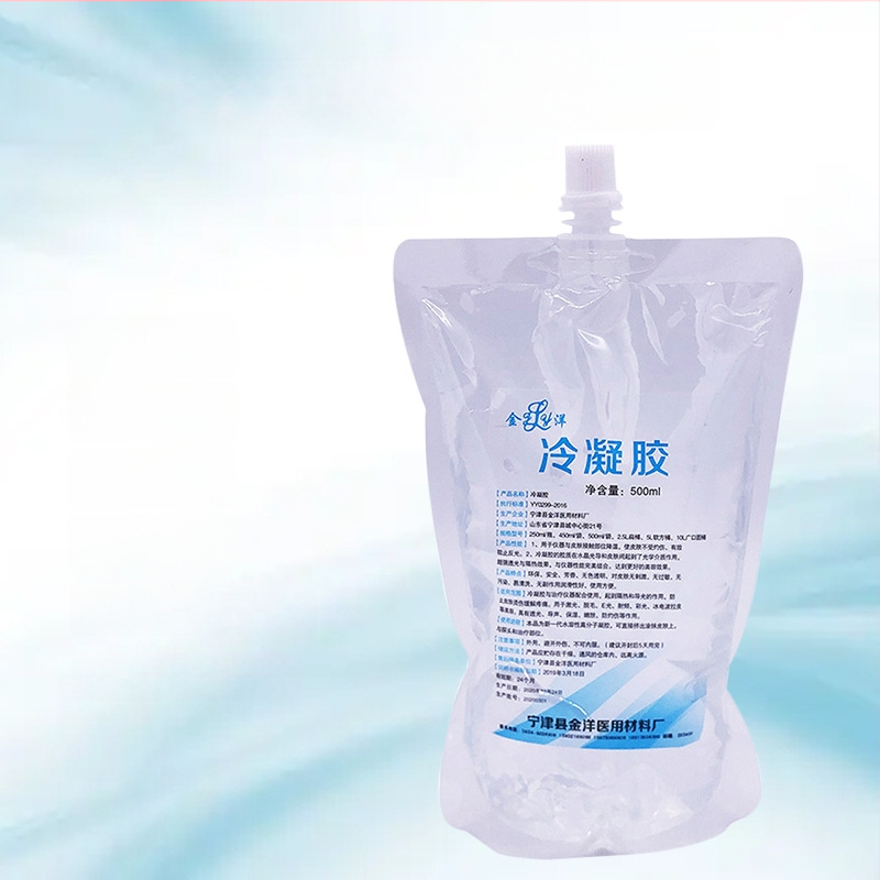 Gold Ocean Šaltasis gelis 500 ml, IPX1 vandeniui atsparus, įpakuotas į maišelį, be įkraunamos baterijos