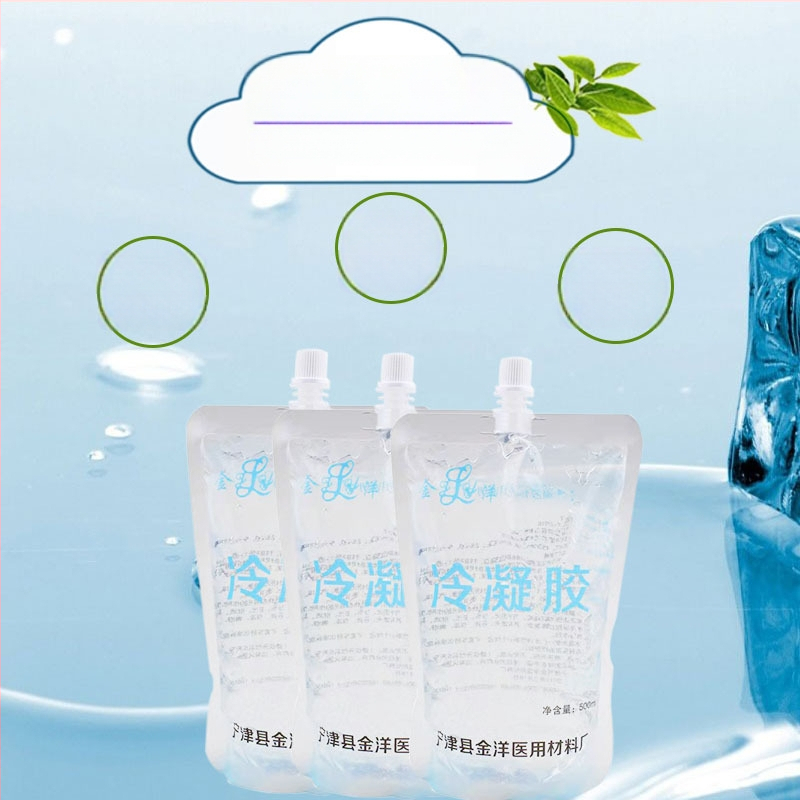 Gold Ocean Šaltasis gelis 500 ml, IPX1 vandeniui atsparus, įpakuotas į maišelį, be įkraunamos baterijos