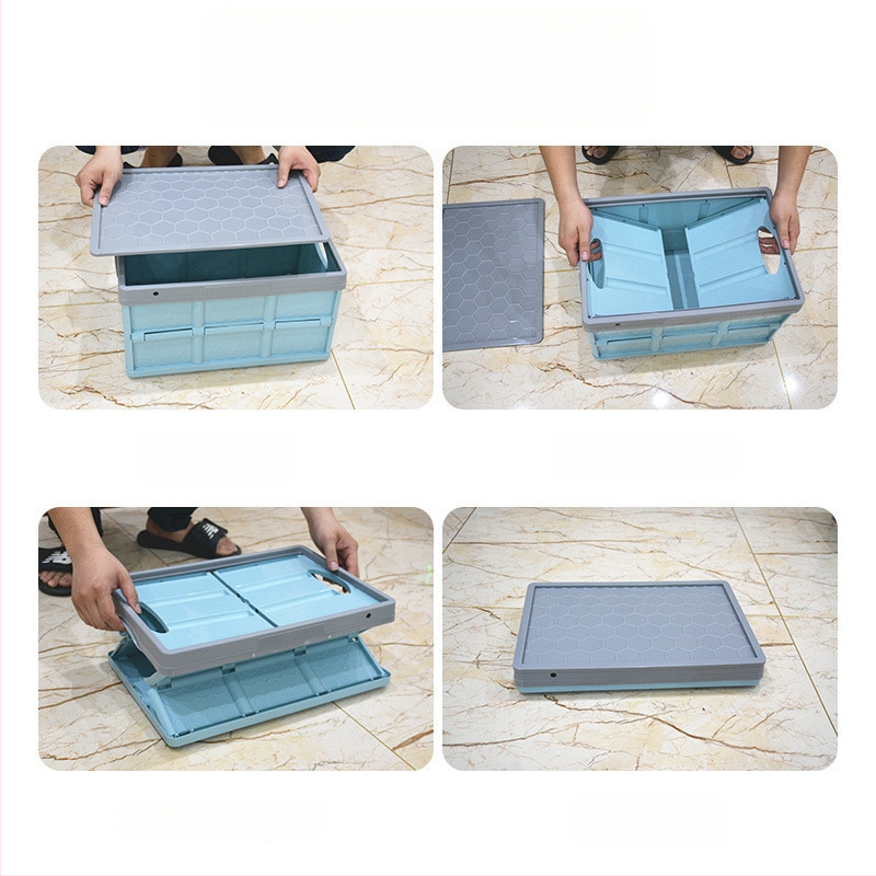 Ištraukiama sulankstoma saugyklos dėžė su ratukais, nešiojamas knygų organizatorius, talpa 0–5 L, logotipo spauda