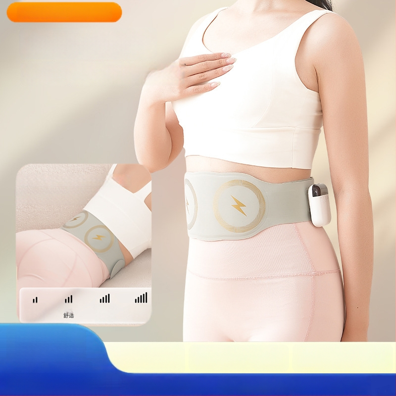 Juosmens masažuoklis – Nešiojamas EMS šildantis masažas diržas juosmeniui, kojų raumenims ir pilvui (Prekės ženklas: Kodak chicken; Masažo principas: karštas kompresas; Išleidimo data: 2025 m. liepa; Pritaikymo sritys: juosmuo, kojų raumenys, pilvas)