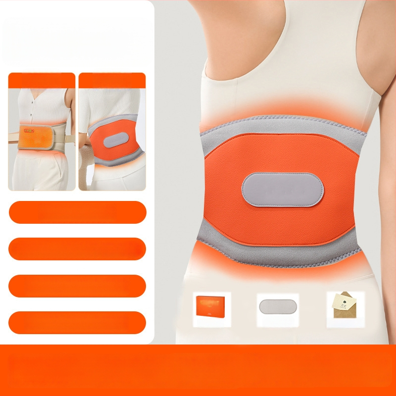 Įkraunama šildoma juosmens masažo juosta su vibruojančiu ir karšto kompresijos principu, Mugwort terapija, iki 4 masažo galvų, XP-101