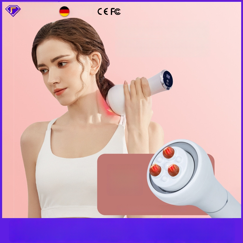 Vēdera masāžas instruments – rokas portatīvs, USB barošana, masāžas tehnikas: mīcīšana, vibrācija, karstā saspiešana un simulācija – Modelis DJ-312