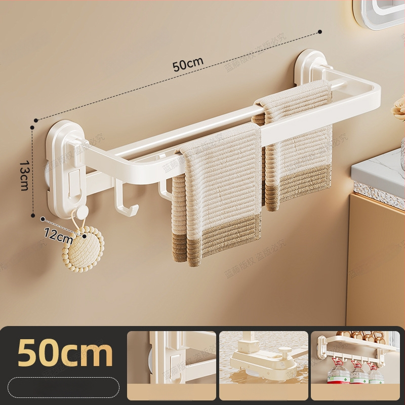 Laikiklis rankšluosčiams su siurbimo laikikliu, sieninis be gręžimo vonios kambariui, ABS + anglies plienas, 10 kg apkrova, vienos stabs, lengvas prabangos stilius