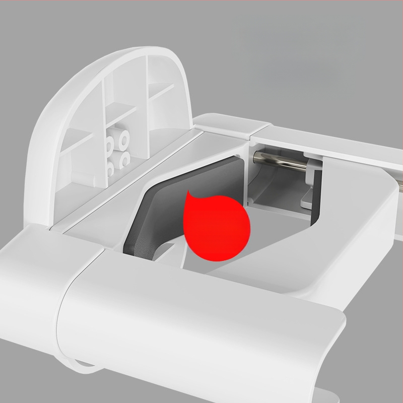 Laiptų turėklų montavimo pagrindas – plastmasė, prekinis ženklas Puges, licencijuota privatų etiketė