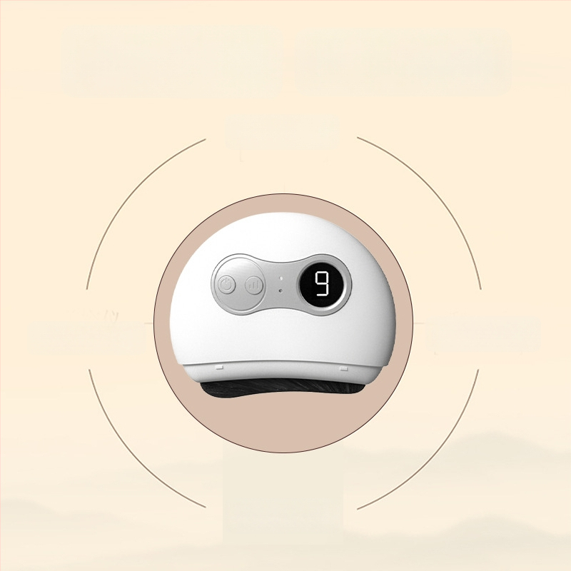 GS-03 Elektrinis gua sha veido masažas įtaisas veidui, 4 greičiai, temperatūra 36–47°C, įkrovimas, ABS