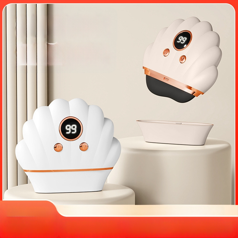 Elektriska sejas skrāpēšanas ierīce ar apkuri un vibrāciju, USB barošana, 3 ātrumi, ABS korpuss, 500 mAh akumulators