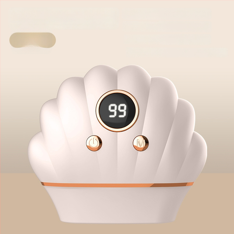 Elektriska sejas skrāpēšanas ierīce ar apkuri un vibrāciju, USB barošana, 3 ātrumi, ABS korpuss, 500 mAh akumulators