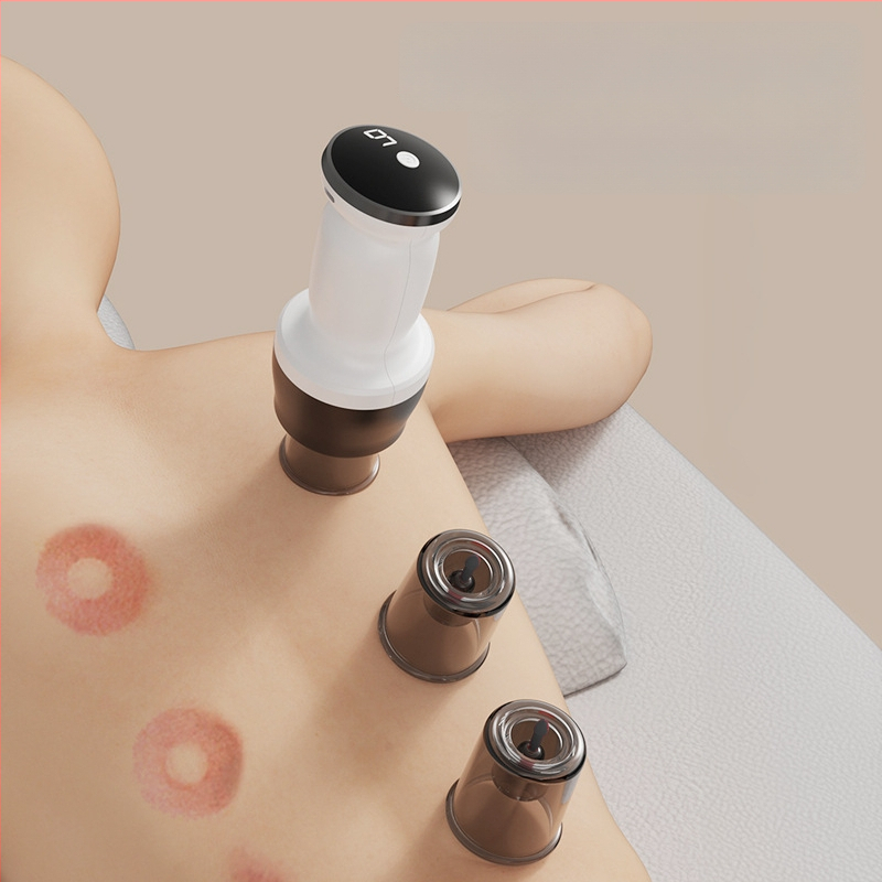 Mājas lietošanai pilnībā automātiska gudra kupēšanas iekārta un gua sha — vadība ar pogu, mehāniskā poga, universāla saderība, modelis MY-08