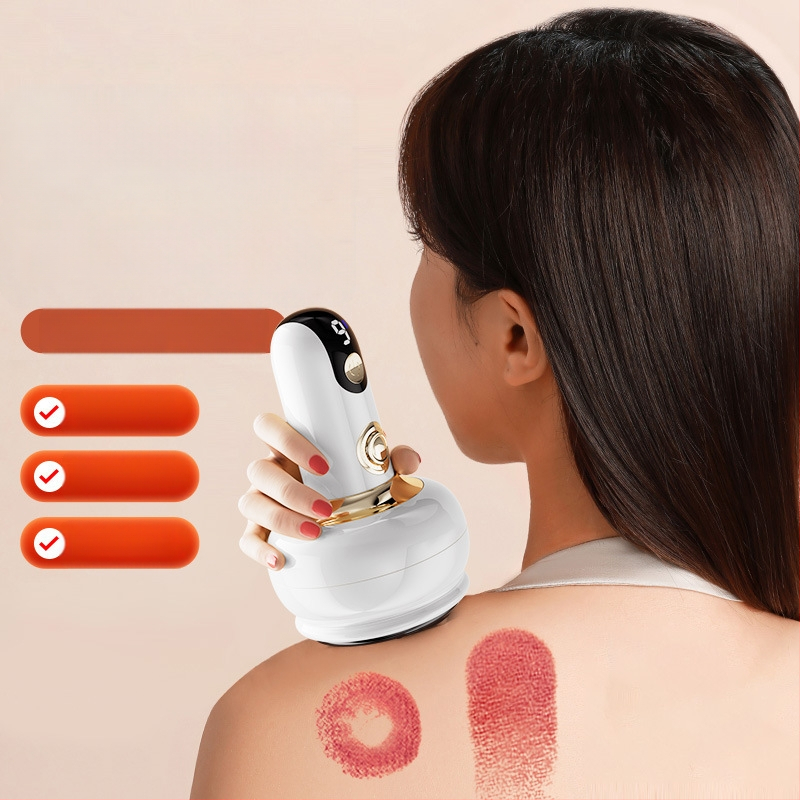 Meridiānu suka masāžieris – ar bateriju, vadība ar pogu, modelis 2031, 3 režīmi, metāla korpuss