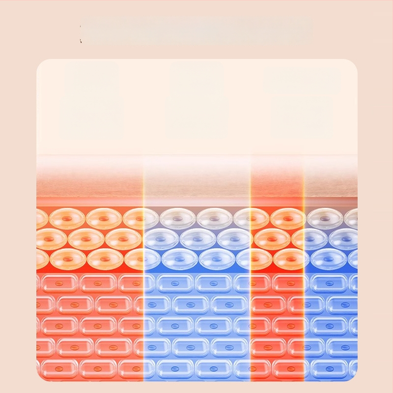 Meridiānu suka masāžieris – ar bateriju, vadība ar pogu, modelis 2031, 3 režīmi, metāla korpuss