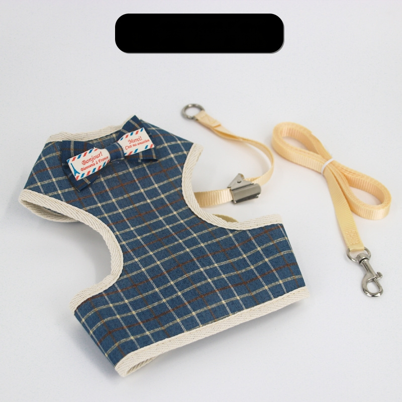 Mačací vestový postroj s vodítkom (Traction Belt) — Proti úniku, Polyester, Pevná dĺžka, Pre mačky, Značka: Mrqim