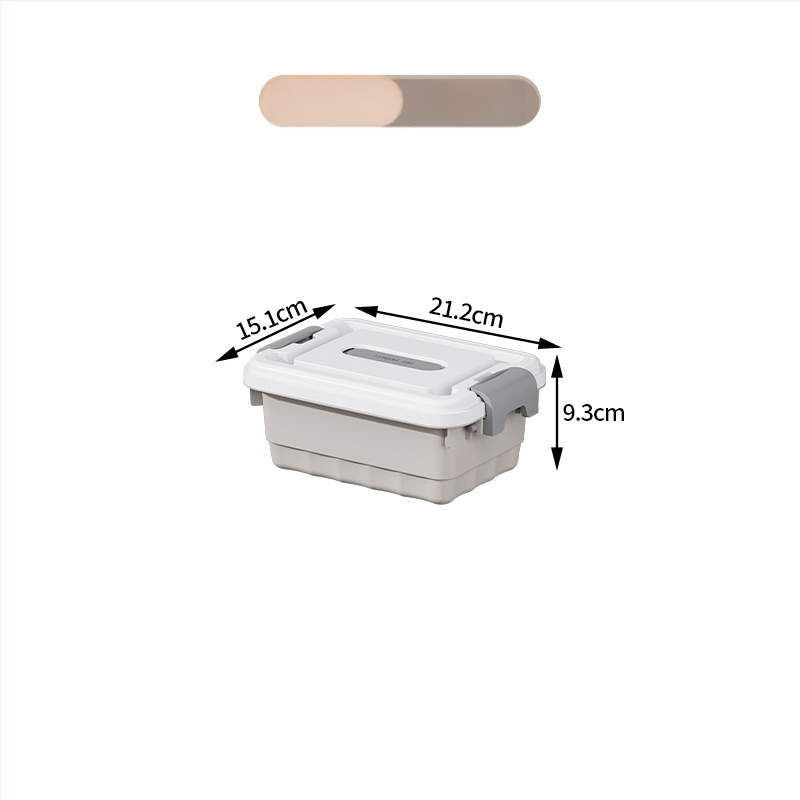 PP plastikinė saugyklinė dėžė, dulkių atsparus daugiafunkcinis organizatorius, nešiojamas apatiniams drabužiams, drabužiams, žaislams, kosmetikai