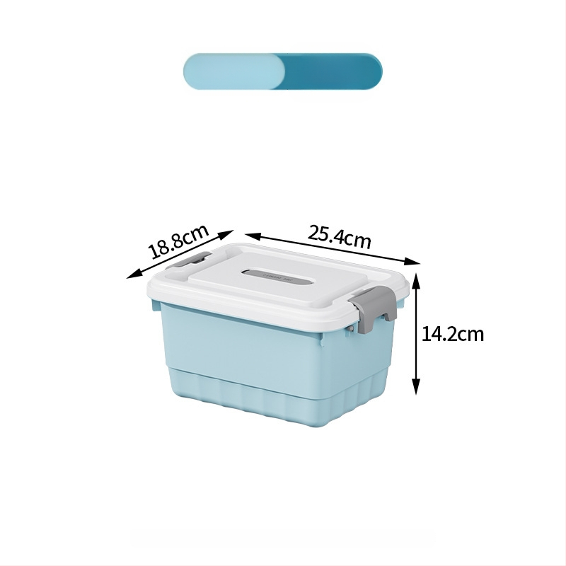 PP plastikinė saugyklinė dėžė, dulkių atsparus daugiafunkcinis organizatorius, nešiojamas apatiniams drabužiams, drabužiams, žaislams, kosmetikai