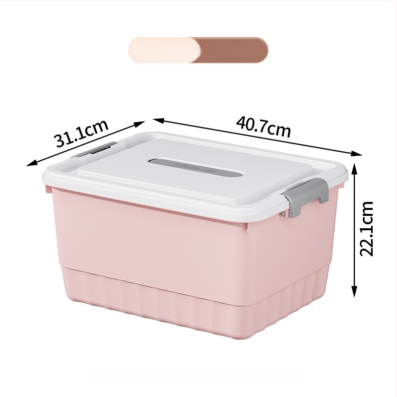 PP plastikinė saugyklinė dėžė, dulkių atsparus daugiafunkcinis organizatorius, nešiojamas apatiniams drabužiams, drabužiams, žaislams, kosmetikai