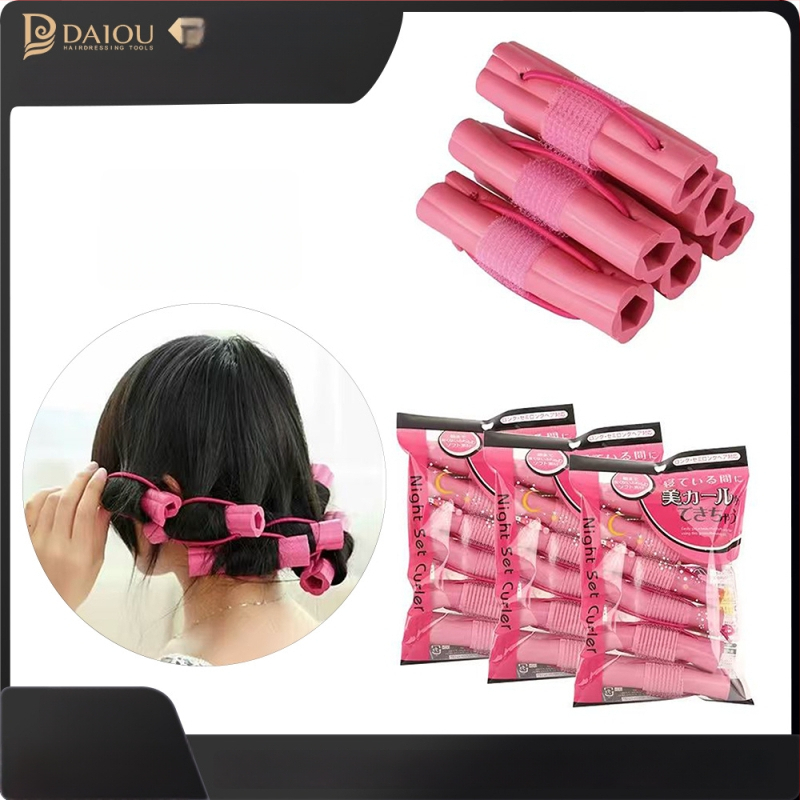 Deo silindriline külmalt lokitaja – kummimaterjal, isekleepuv, DIY stiil Pear Blossom Curl