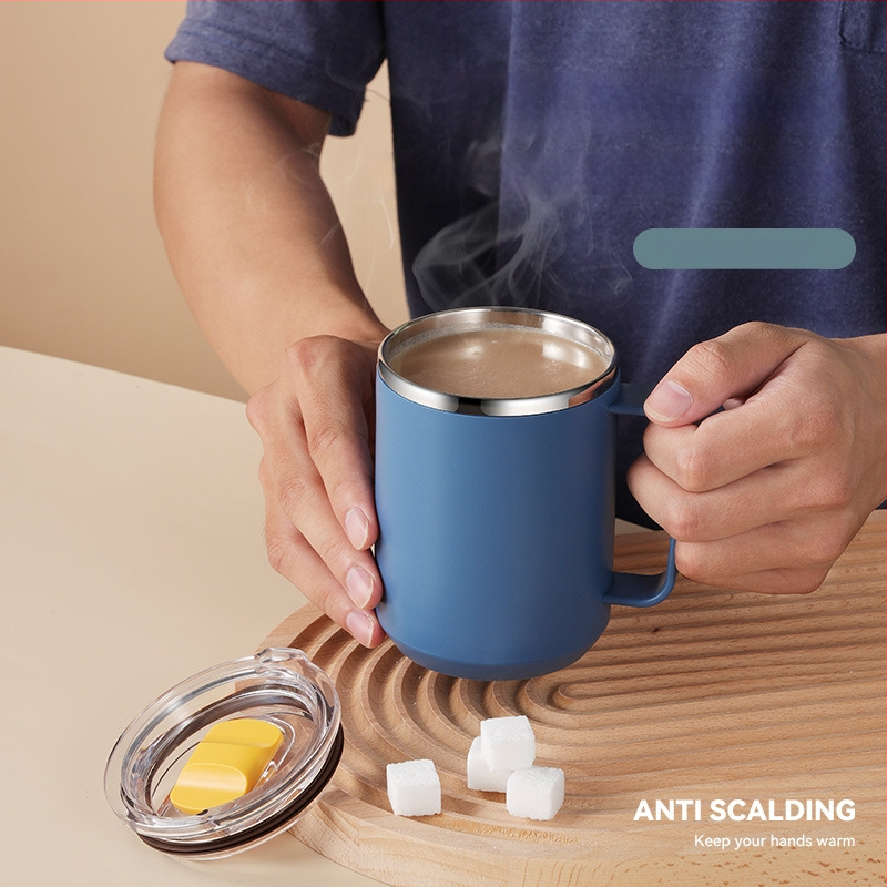 SEAL LOCK 304 roostevabast terasest kruus käepidemiga ja kaanega, INS stiil