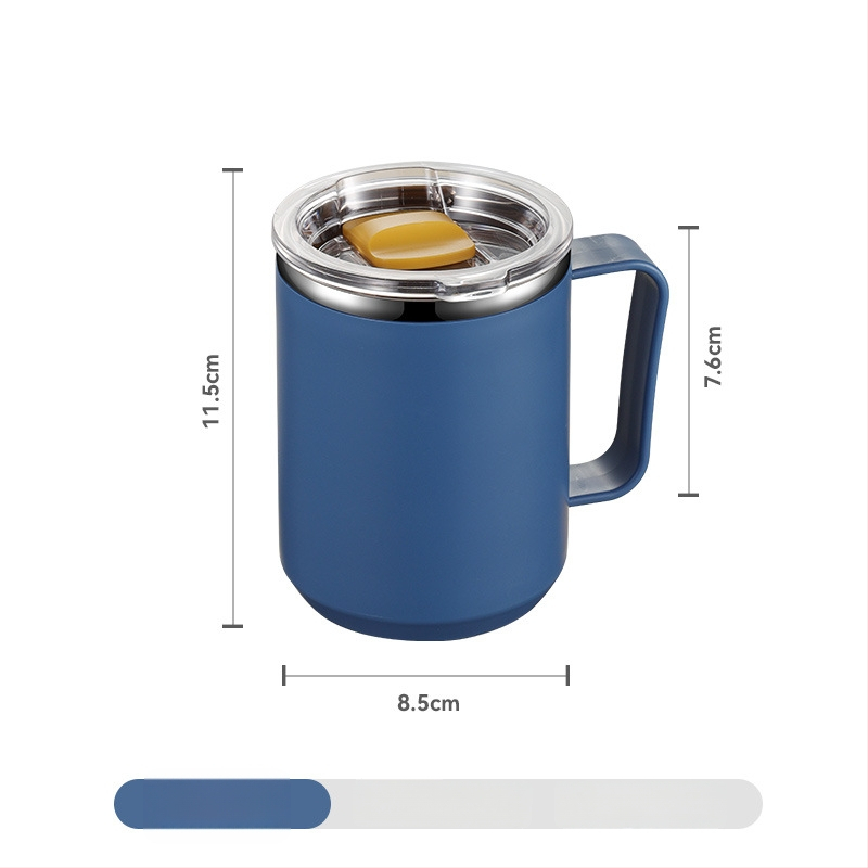 SEAL LOCK 304 roostevabast terasest kruus käepidemiga ja kaanega, INS stiil