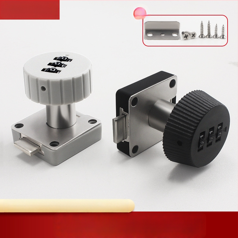 Mehaaniline paroollukustussüsteem büroomööblile – mudel 138; materjal: tsingi sulam ja plastik; sobib sahtlitele, arhivaarskapidele ja kappidele; varjatud paigaldus