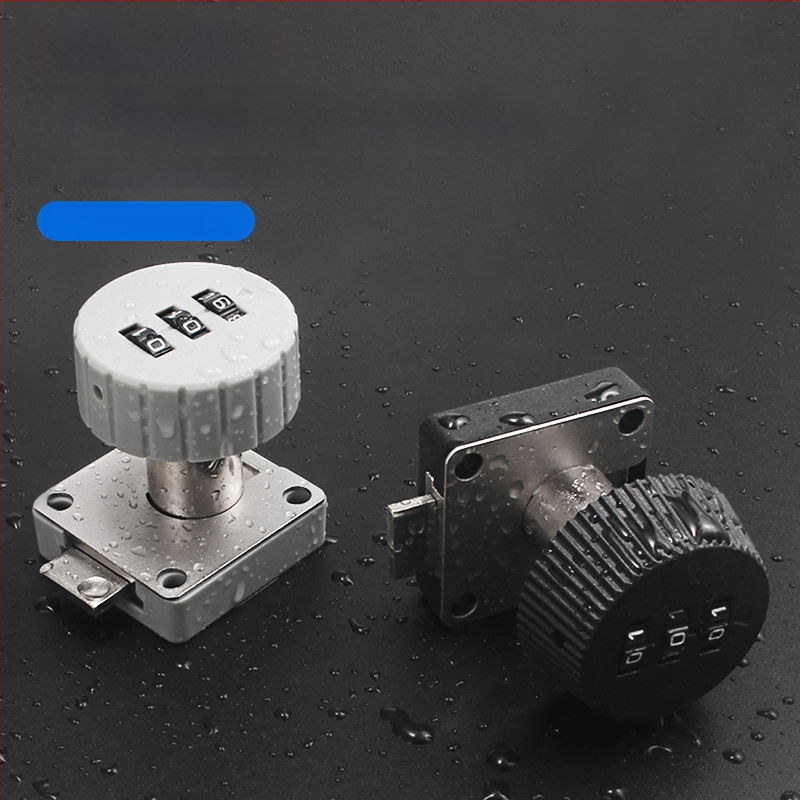 Mehaaniline paroollukustussüsteem büroomööblile – mudel 138; materjal: tsingi sulam ja plastik; sobib sahtlitele, arhivaarskapidele ja kappidele; varjatud paigaldus